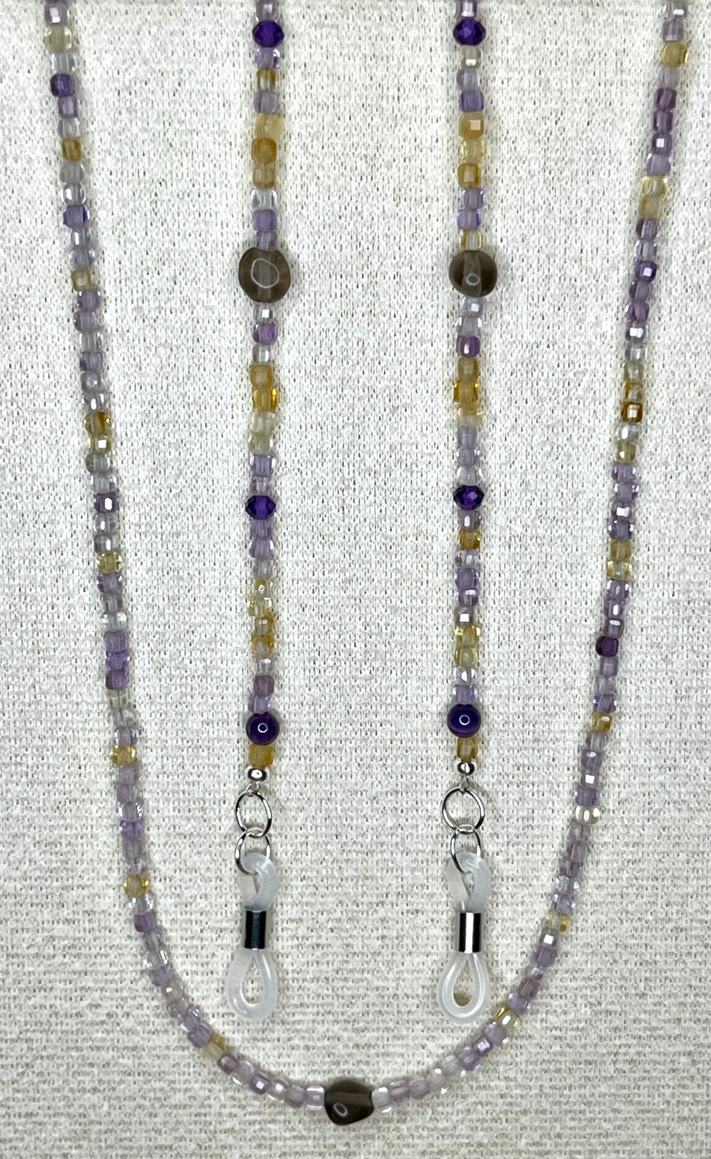 Ametrine Glasses Chain - Balanced Clarity & Mental Harmony