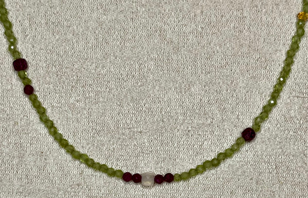 Luminous Heart Necklace - Renewal, Passion & Abundant Love