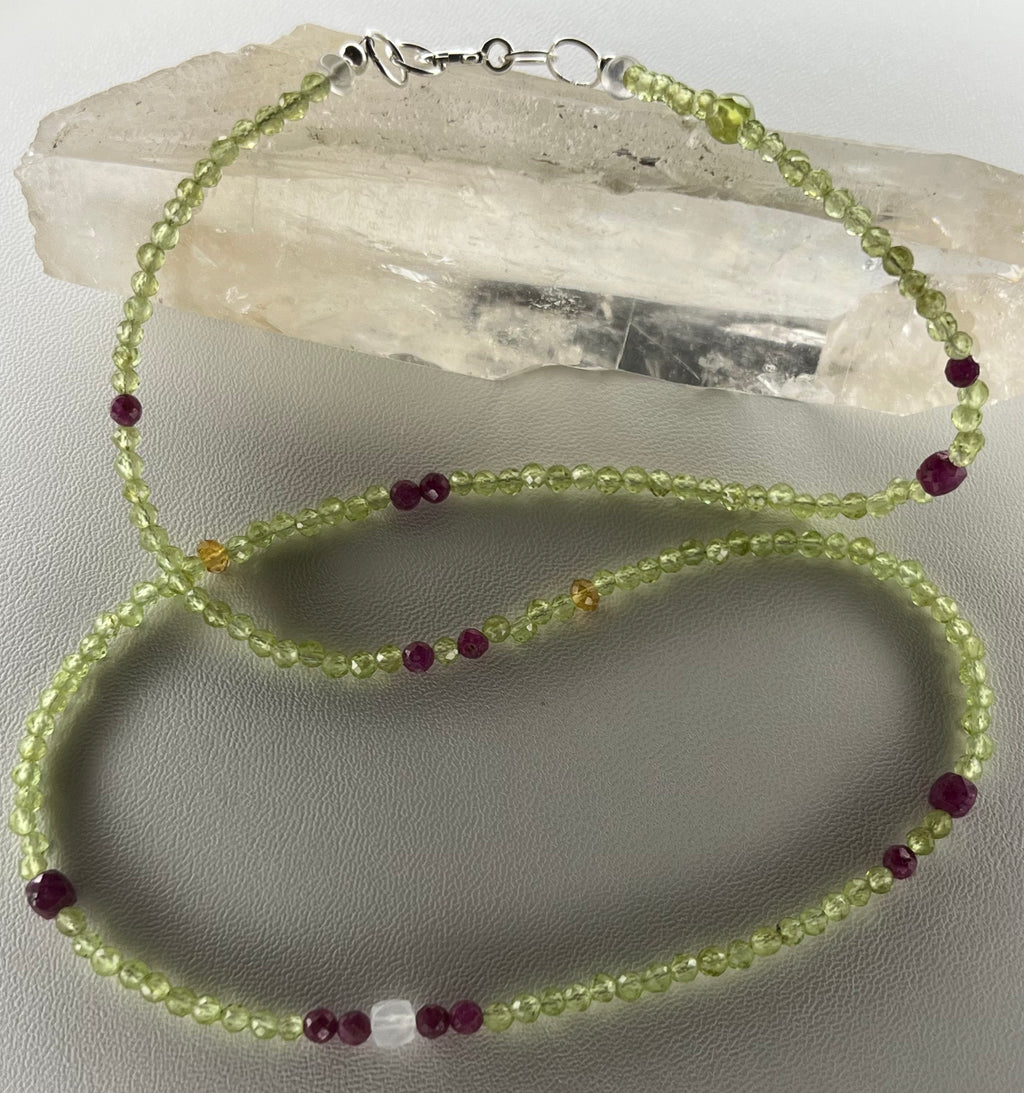 Luminous Heart Necklace - Renewal, Passion & Abundant Love