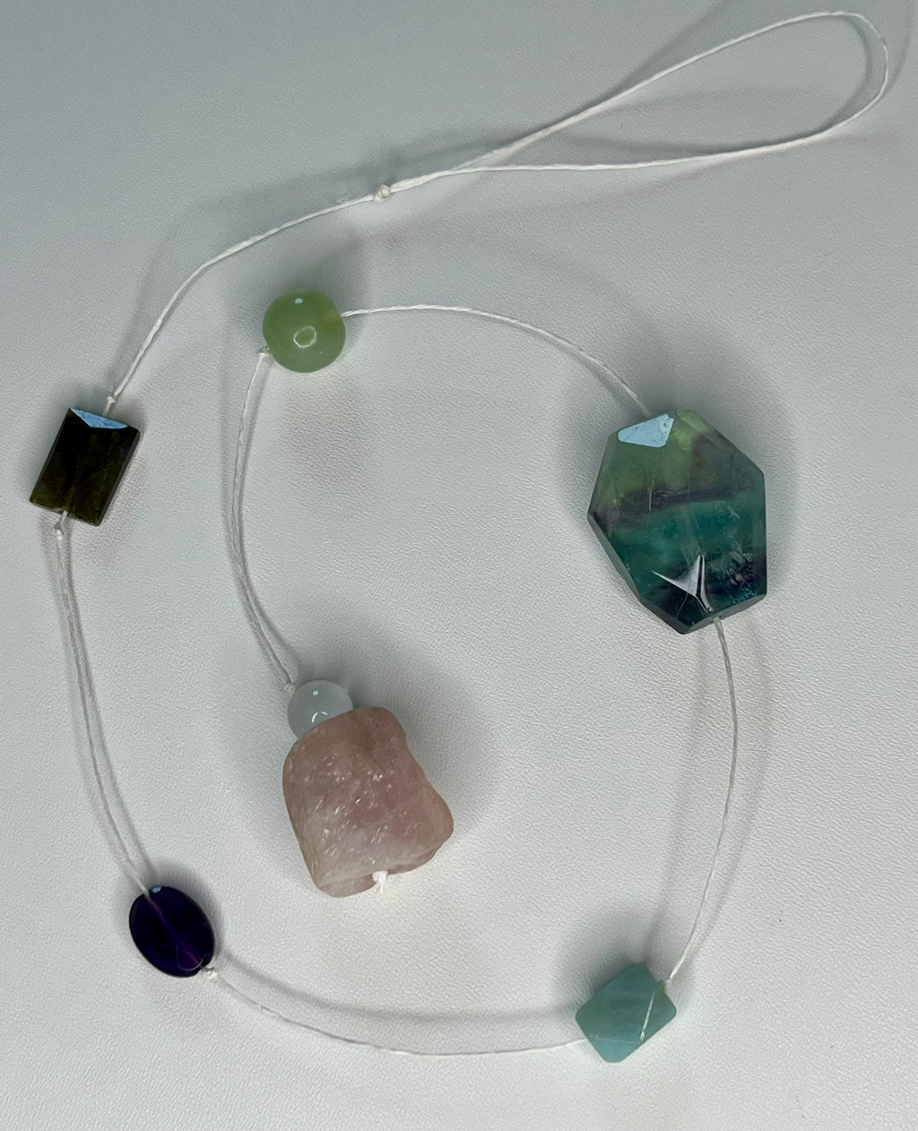 Rose Quartz Energy Lightcatcher - Pure Heart Intuition & Emotional Clarity