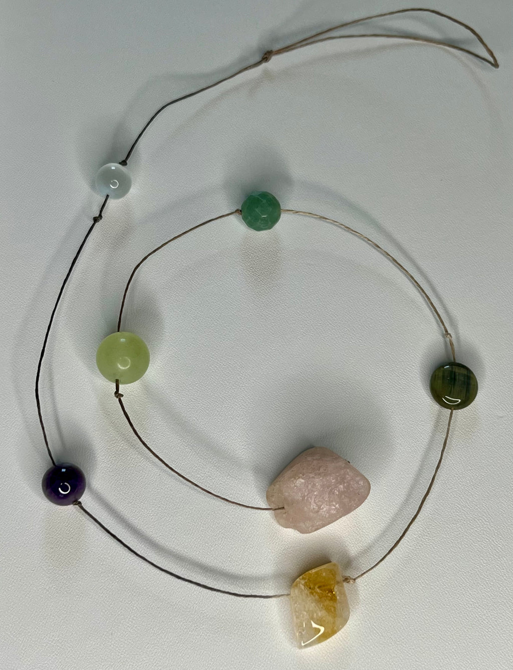 Rose Quartz Energy Lightcatcher - Heart-Led Abundance & Clear Vision