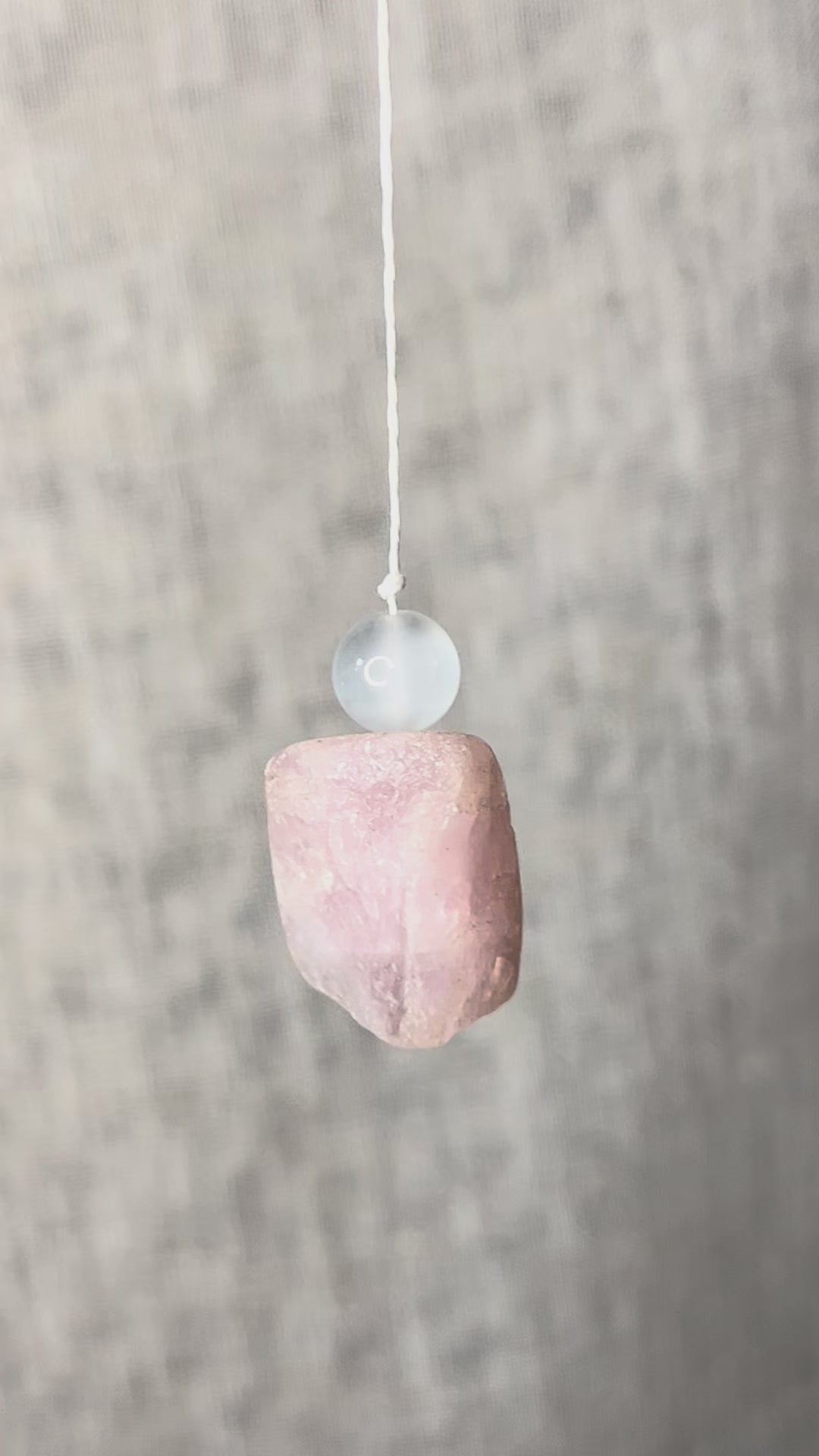 Rose Quartz Energy Lightcatcher - Pure Heart Intuition & Emotional Clarity