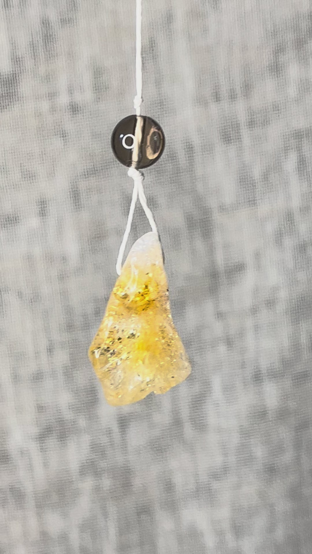 Natural Citrine Energy Lightcatcher - Gentle Abundance & Emotional Harmony