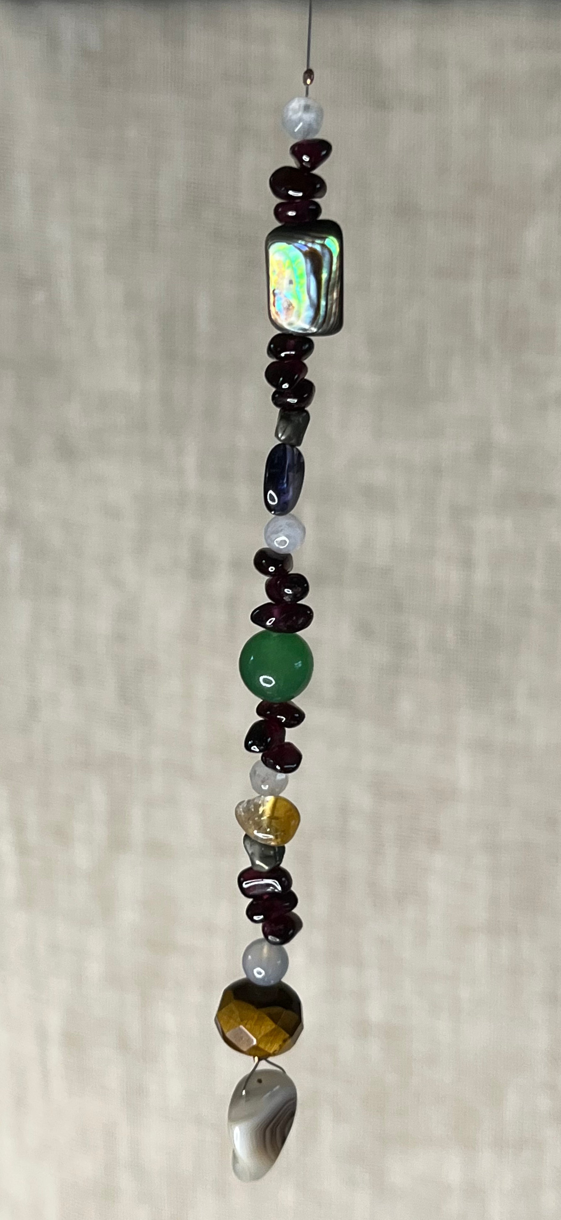 Rainbow Energy Vibe Charm - Grounding to Intuition