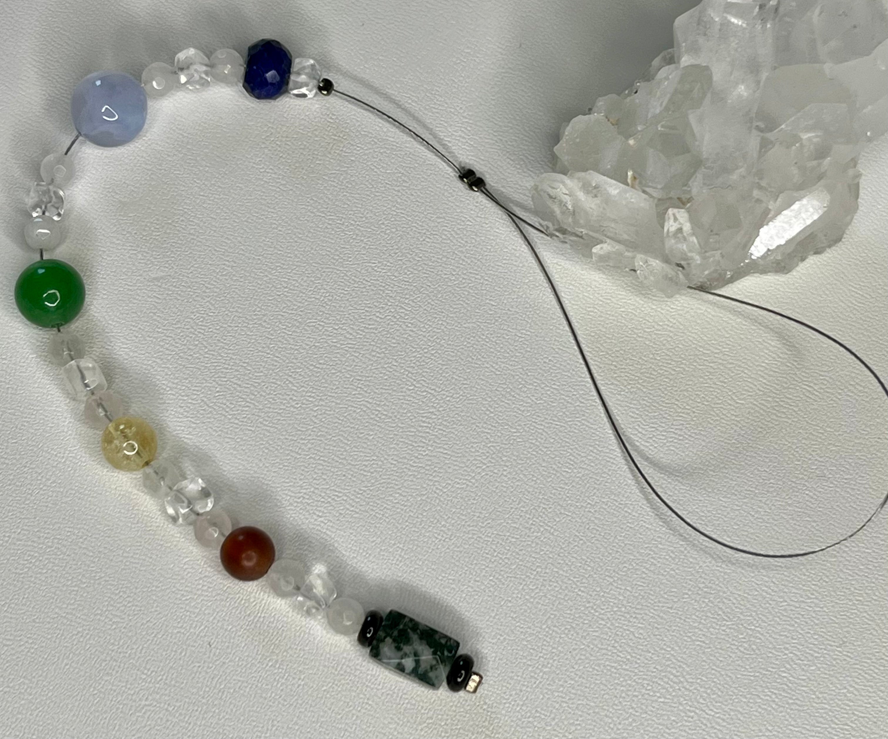 Grounded Growth Vibe Charm - Nature's Abundance & Clear Vision